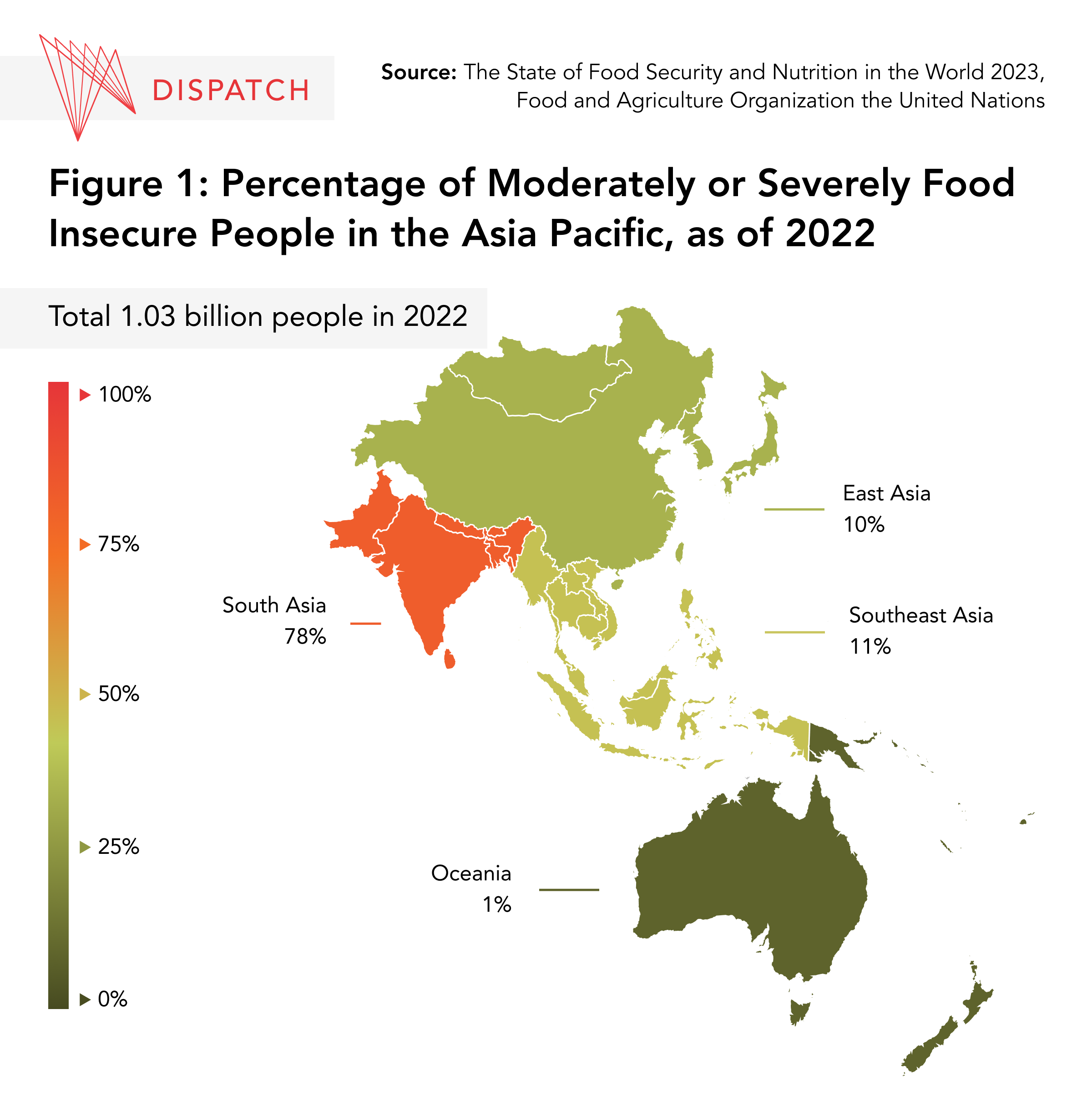 People displaced by flooding in Asia graphic 2023