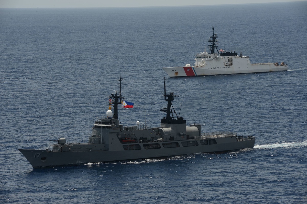 Philippine navy vessel