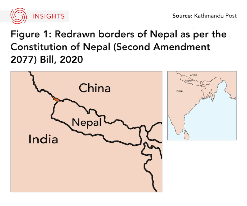 Nepal Redrawn Borders Map