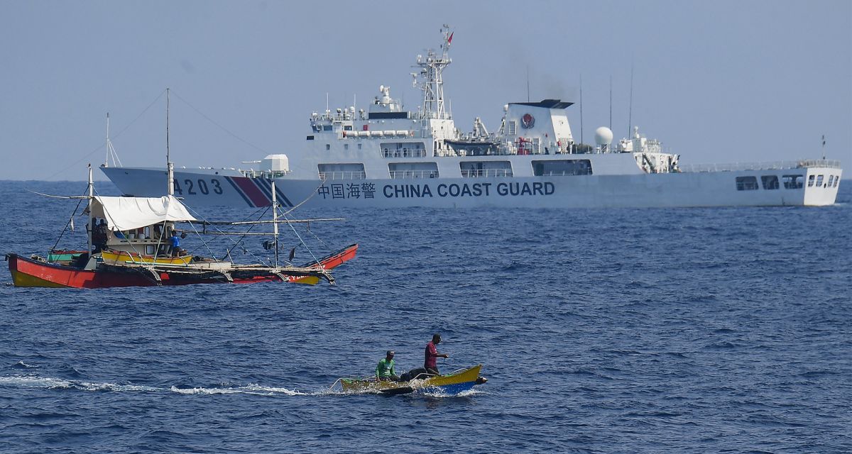 Chinese naval patrol vessel