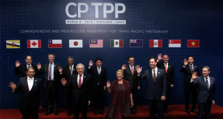 Signatories to the CPTPP in 2018 