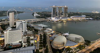 Singapore skyline 