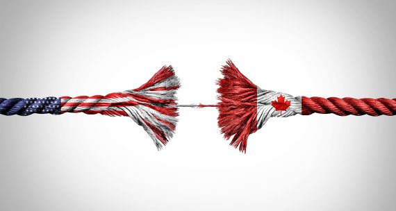 Canada US relations concept image