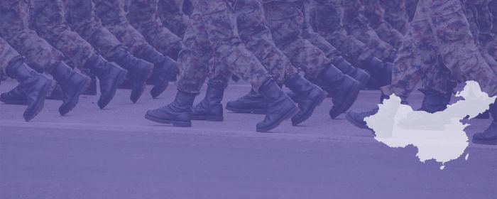 soldiers boots in parade 